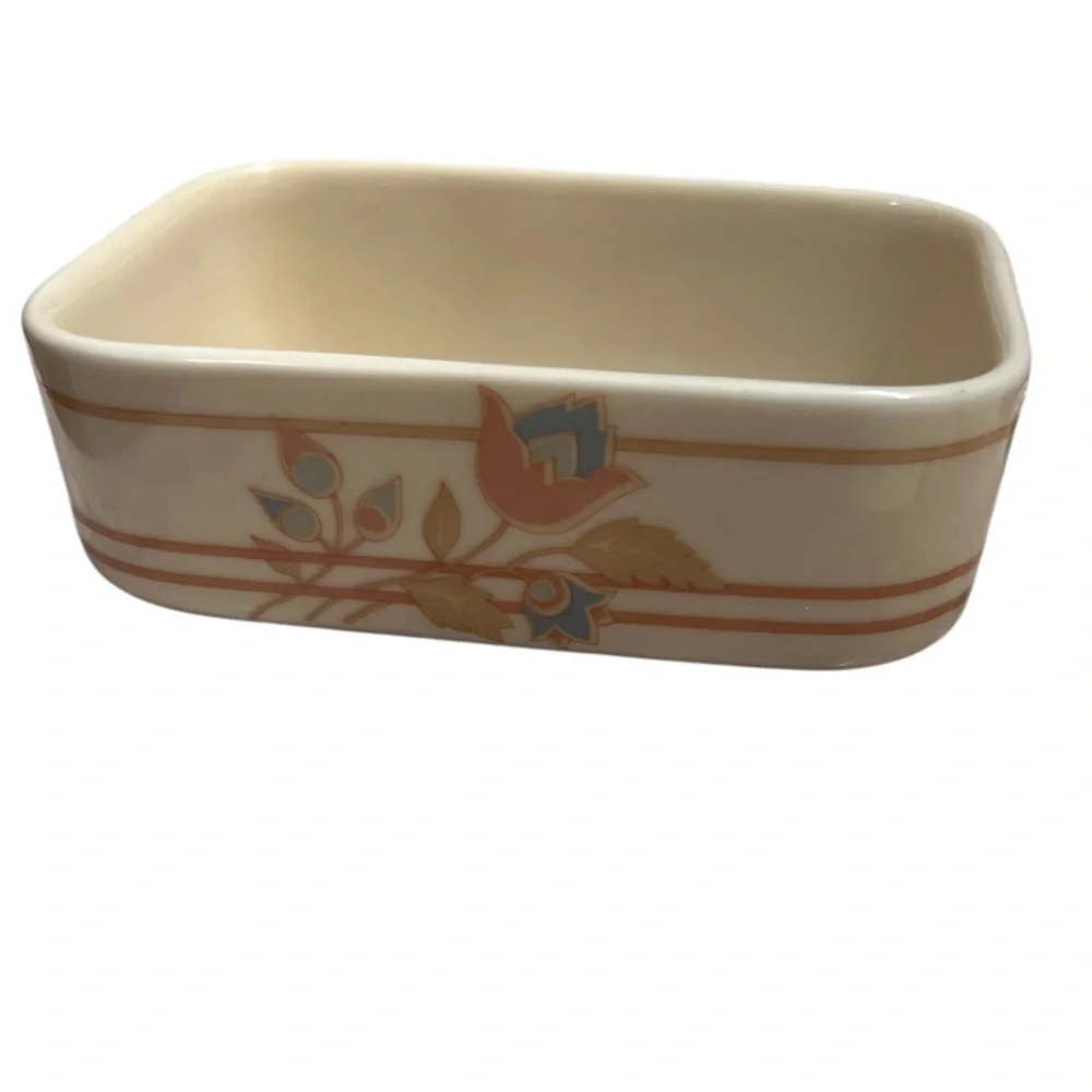 Vintage Tavistock Floral Ceramic Soap Dish